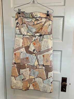 Strapless J Crew Letter dress size 12
